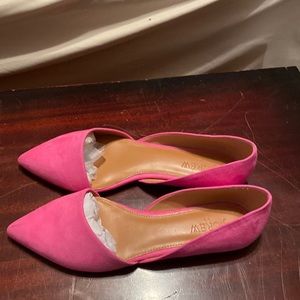 J crew d’orsay flats. Tulip pink. New in box